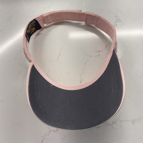 Cobra Embroidered Womens Golf Visor Pure Cotton Adjustable Size Pink - Picture 7 of 9